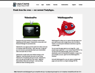 tastyapps.com screenshot