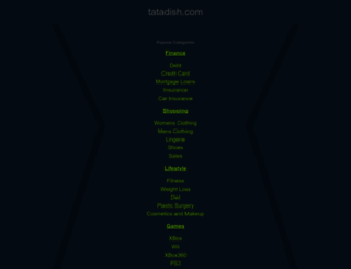 tatadish.com screenshot