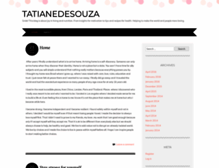 tatianedesouza.wordpress.com screenshot