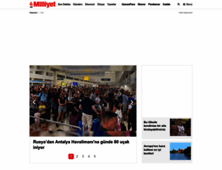 tatil.milliyet.com.tr screenshot