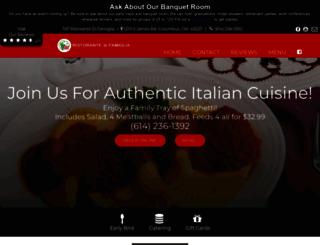 tatitalianrestaurantcolumbus.com screenshot