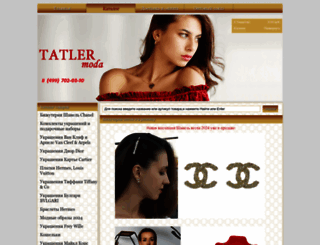 tatler-moda.ru screenshot
