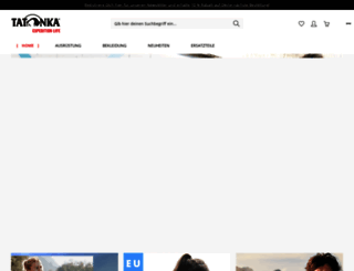 tatonka-shop.de screenshot