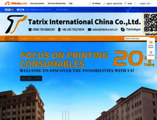 tatrix.en.alibaba.com screenshot