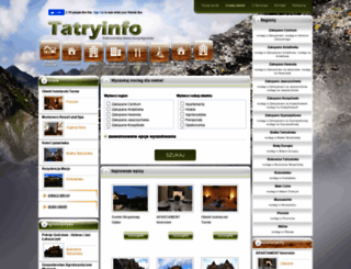 tatryinfo.pl screenshot