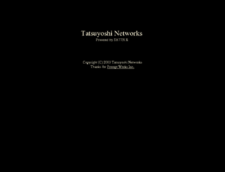 tatsuyoshi.net screenshot