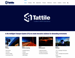 tattile.com screenshot
