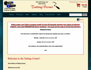 tattingcorner.com screenshot