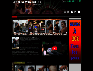 tattoo-evolution.com screenshot