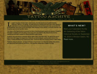 tattooarchive.com screenshot