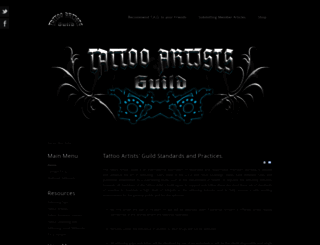 tattooartistsguild.com screenshot