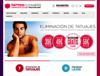 tattoocleaners.com screenshot