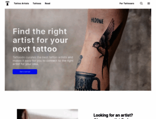 tattoodo.com screenshot