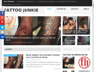 tattoosforwomen.co.za screenshot