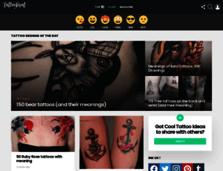 tattooviral.com screenshot