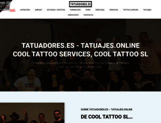 tatuadores.es screenshot