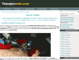 tatuajesweb.com screenshot