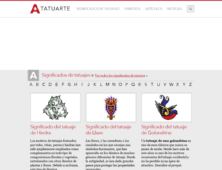 tatuarte.org screenshot