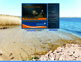 tauchlehrer.com screenshot