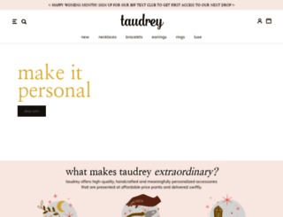 taudrey.com screenshot