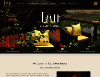 taugamelodge.com screenshot