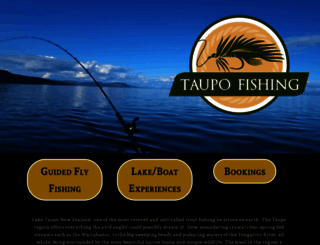 taupofishing.co.nz screenshot