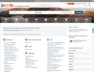 Access tauranga.locanto.co.nz. Free Classifieds Tauranga – Locanto™