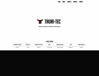 tauri-tec.com screenshot
