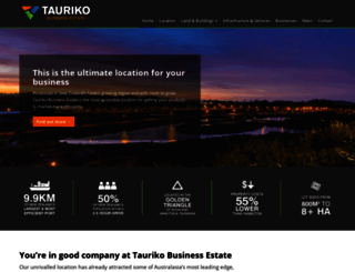taurikobusinessestate.co.nz screenshot