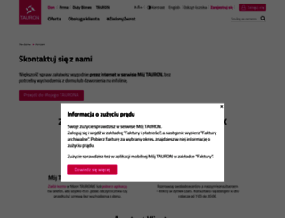 tauron-pe.pl screenshot