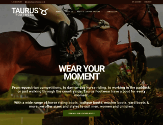 taurusfootwear.co.uk screenshot