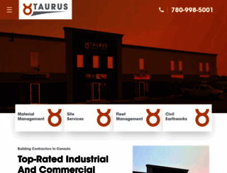 taurusprojects.ca screenshot