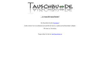 tauschbu.ch screenshot
