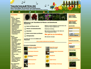 tauschgarten.de screenshot
