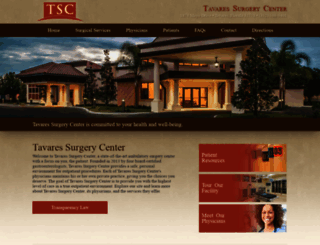 tavaressurgerycenter.com screenshot