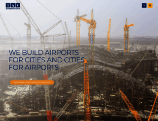 tavconstruction.com screenshot