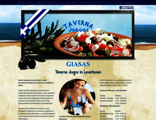 taverna-jorgos-leverkusen.de screenshot