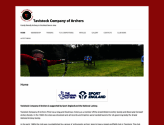 tavistock-archers.org.uk screenshot