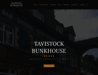 tavistockbunkhouse.co.uk screenshot