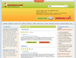 tavsiyeri.com screenshot