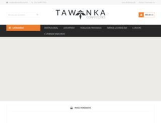 tawanka.com.br screenshot