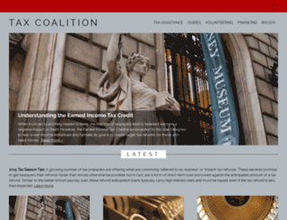 tax-coalition.org screenshot