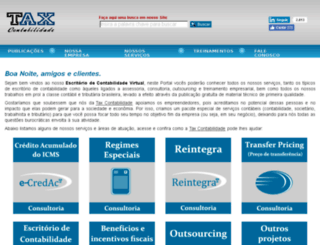 tax-contabilidade.com.br screenshot