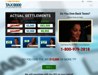 tax10000.com screenshot