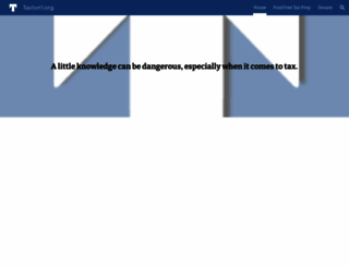 tax1on1.org screenshot
