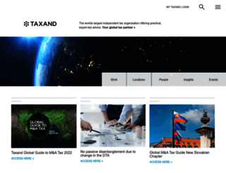 taxand.com screenshot