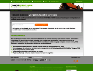 taxatievergelijk.nl screenshot