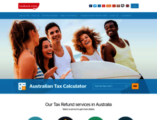 taxback.com.au screenshot