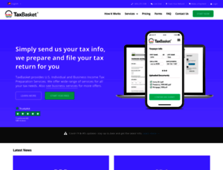 taxbasket.com screenshot