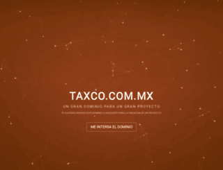 taxco.com.mx screenshot